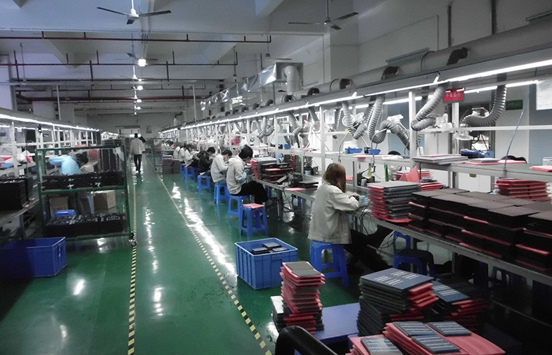 SHENZHEN YUCHIP LIGHTING CO., LTD linea di produzione del produttore