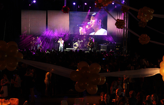 Digital SMD3535 P6 Outdoor Rental LED Screens for advertising