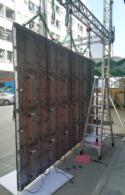 Digital SMD3535 P6 Outdoor Rental LED Screens for advertising