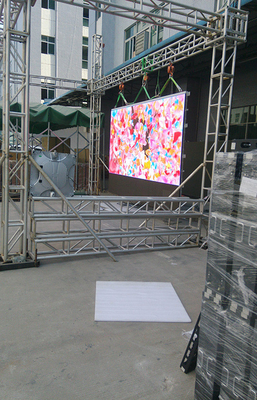 Digital SMD3535 P6 Outdoor Rental LED Screens for advertising