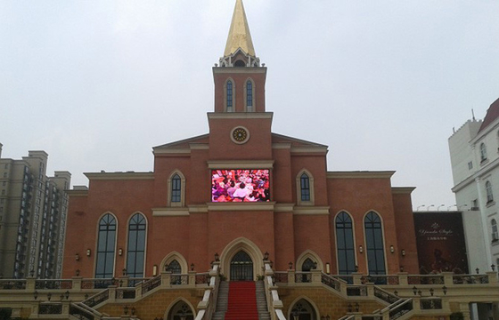 High Power  Commercial Outdoor LED Billboard Dustproof for Shopping Mall