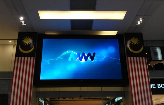 P6 Advertising LED Screens , High Contrast Ratio Indoor Full Color LED Displays