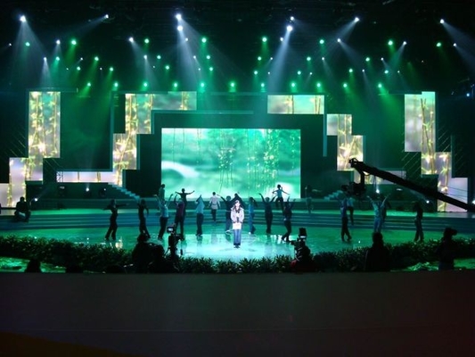 P10mm Indoor Mobile Rental LED Display Board For Stage Background